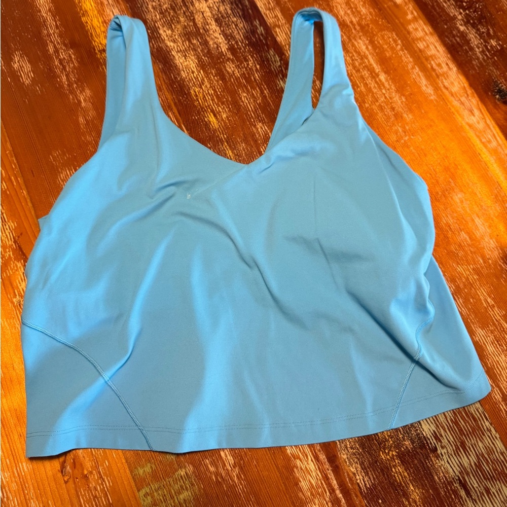 Lululemon align tank top light blue